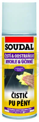 Čistič PU pěny 150ml Soudal