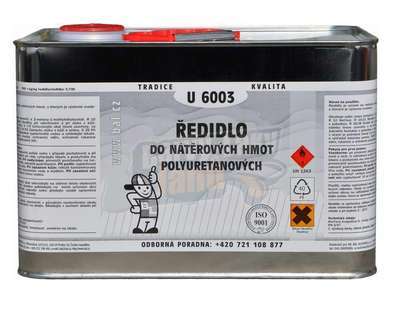 Ředidlo U6003 do polyuretanových barev