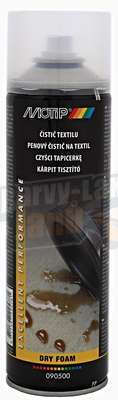Čistič textilu 500ml Motip