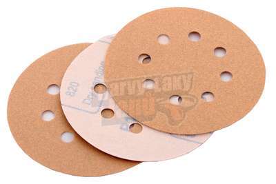 Brusný kotouč na suchý zip, průměr 125, zrno 120