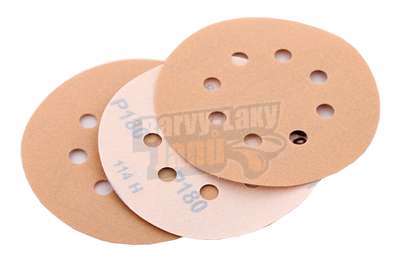 Brusný kotouč na suchý zip, průměr 125, zrno 180