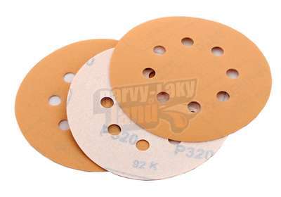 Brusný kotouč na suchý zip, průměr 125, zrno 320