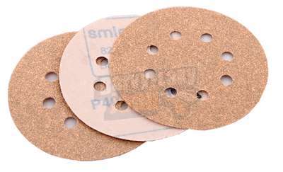 Brusný kotouč na suchý zip, průměr 125, zrno 40