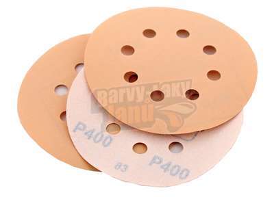 Brusný kotouč na suchý zip, průměr 125, zrno 400