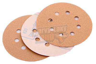 Brusný kotouč na suchý zip, průměr 125, zrno 80