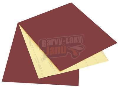 Brusný papír pod vodu 2500