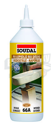 Polyuretanové vypěňovací lepidlo na dřevo 66A Soudal