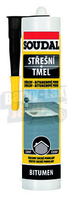 Střešní tmel Černý Soudal 310ml