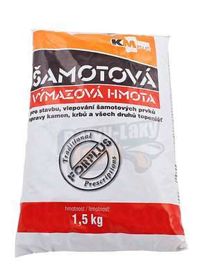 Šamotová výmazová hmota 1.5kg