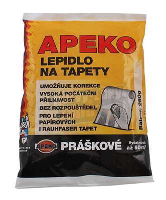 Lepidlo na tapety práškové Apeko 250g