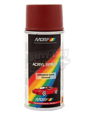 Základní barva Červenohnědá 150ml Motip