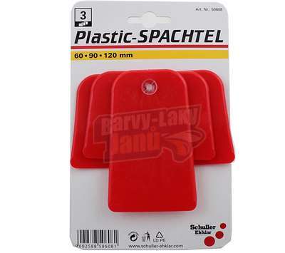 Karosářská špachtle plastová 3 ks