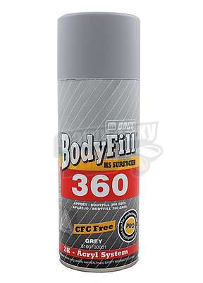 Plnič ve spreji Šedý 400ml Body 360