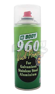 Základní barva na pozink a hliník ve spreji 400ml Body 960
