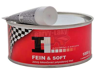 Jemný dokončovací tmel na auto F1