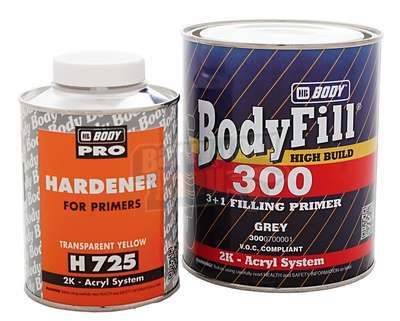 Plnič na auto Body 3+1 sada Šedý 1kg