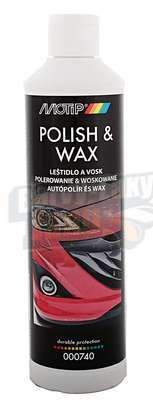 Leštěnka s voskem 500 ml Motip