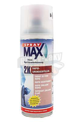 Plnič ve spreji Dvousložkový Šedý 400ml MAX