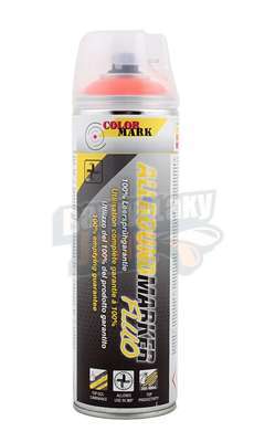 Značkovací fluorescenční sprej 360° Oranžový 500ml