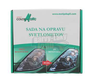 Sada na opravu světlometů