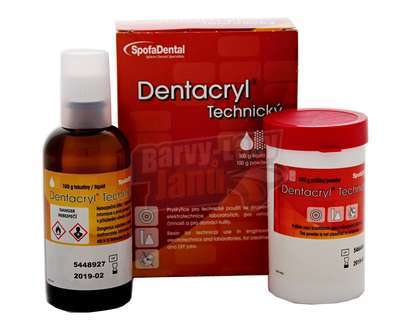 Dentacryl technický dvousložková pryskyřice
