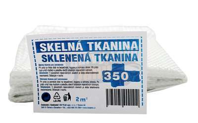 Skelná laminovací tkanina 350 2m2