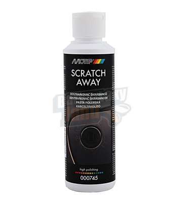 Pasta na odstranění škrábanců na autě Scratch away Motip 250ml