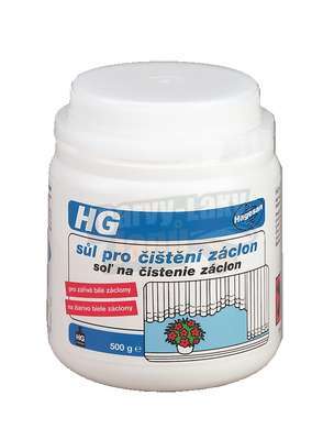 HG Sůl pro čištění záclon 500g