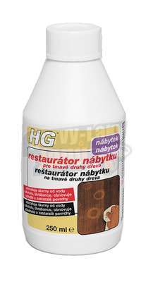 HG Restaurátor nábytku pro tmavé druhy dřeva 250ml