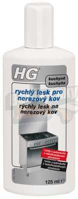 HG Rychlý lesk pro nerezový kov 125ml