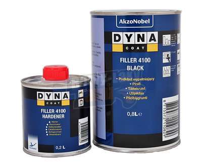 Plnič na auto Černý 4100 sada s tužidlem 1l Dyna