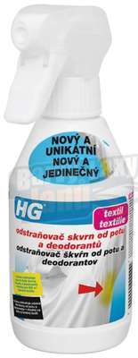 HG Odstraňovač skvrn od potu 250ml