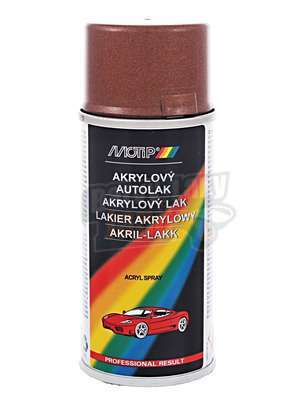 Škoda 9772 Terracotta oranžová metalíza