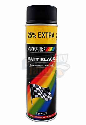 RAL 9005 ve spreji 500ml Matný Motip