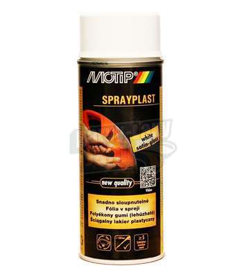 Plasti Dip  ve spreji Bílý lesk Motip 400ml
