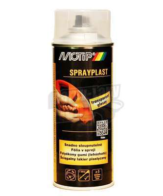 Plasti Dip ve spreji Bezbarvý lesk Motip 400ml