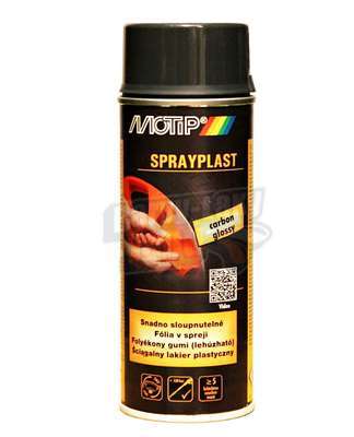 Plasti Dip ve spreji Carbon lesk Motip 400ml