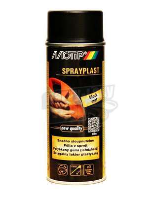 Plasti Dip ve spreji Černý matný Motip 400ml