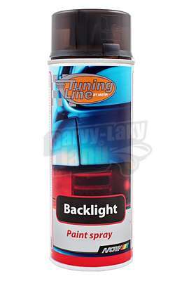 Barva na zadní světla ve spreji Černá 400ml