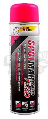 Značkovací fluorescenční sprej Růžový 500ml