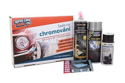 Sada na chromování Silver chrom
