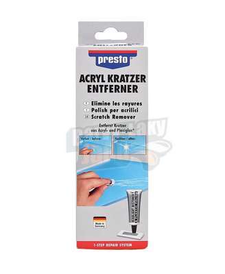 Odstraňovač škrábanců z plexiskla 50g Presto