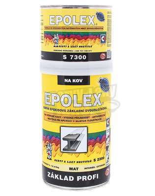Základní epoxidová barva s tužidlem Šedá S2300/S7300 1,18kg