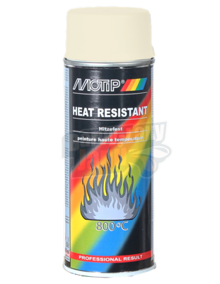 Žáruvzdorná barva ve spreji Béžová do 800°C 400ml