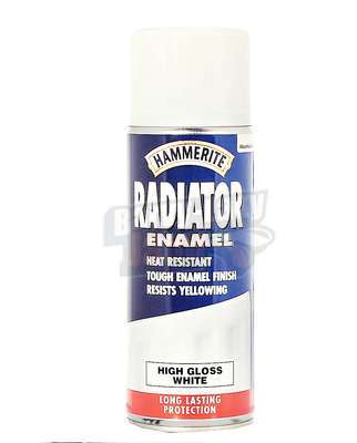 Hammerite sprej na radiátory Bílý 