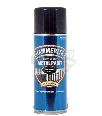 Hammerite sprej Přímo na rez Černý