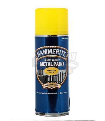 Hammerite sprej Přímo na rez Žlutý
