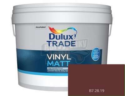 Dulux Vinyl Matt Hnědá kaštanová B7.28.19