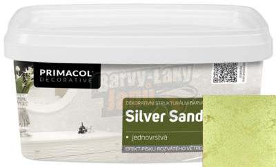 Perleťová barva Silver Sand Limetka 1l