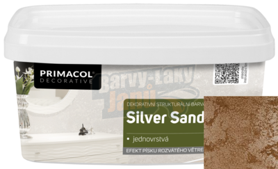 Perleťová barva Silver Sand Karamel 1l